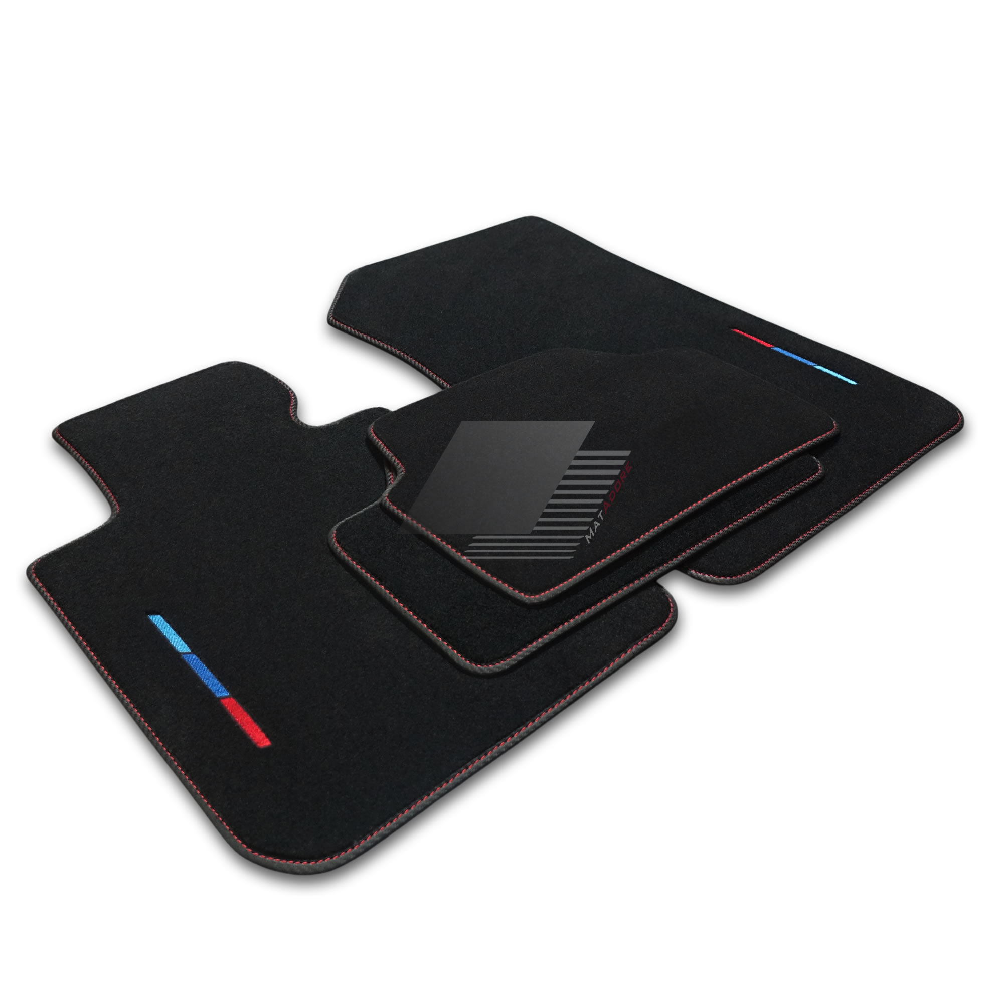 BMW iX2 U10 Floor Mats 2024 Onwards *Electric #M Stripe